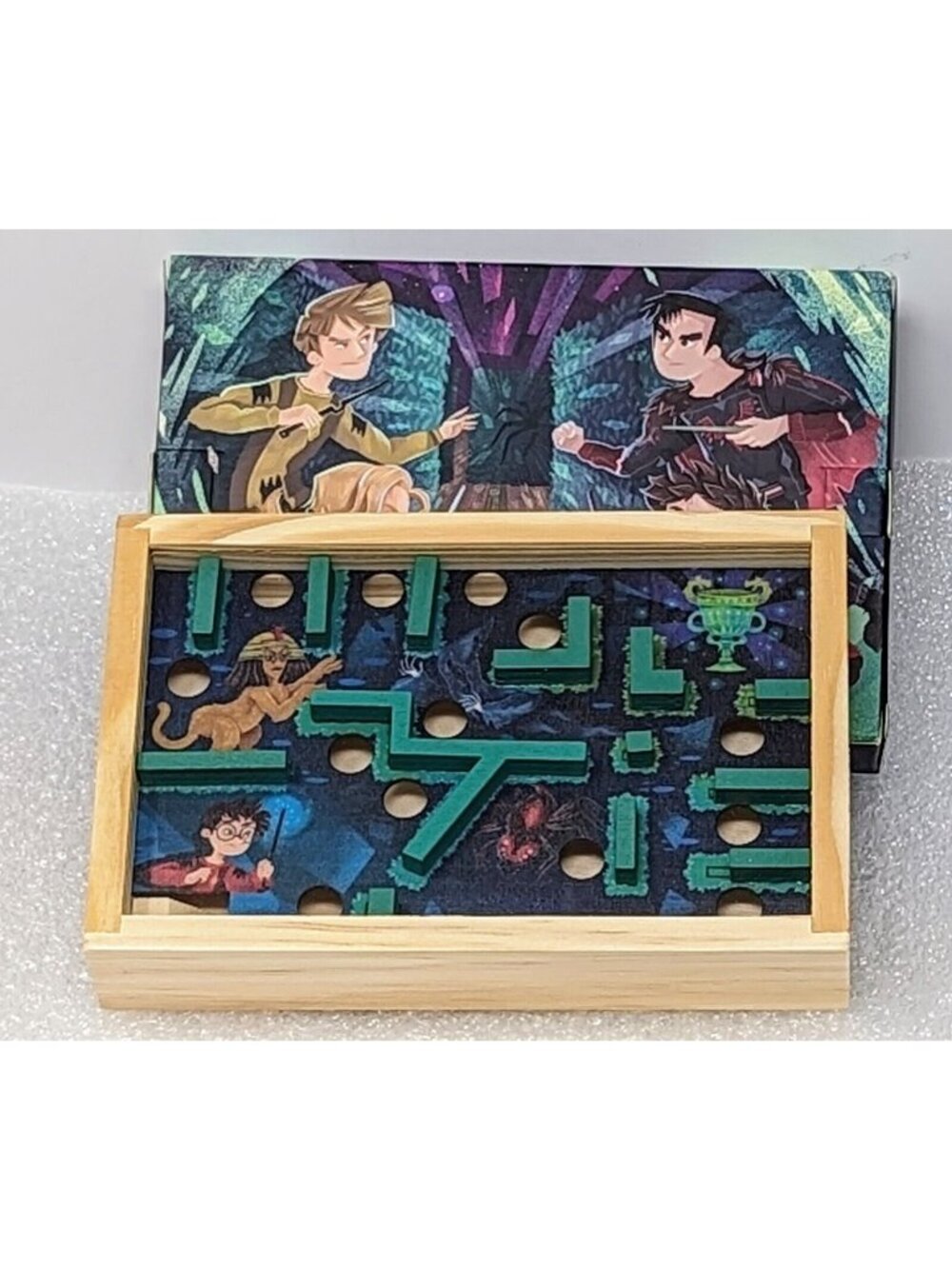 Litjoy Crate Magic Harry Potter Triwizard Tournament Wooden Puzzle Maze Toy